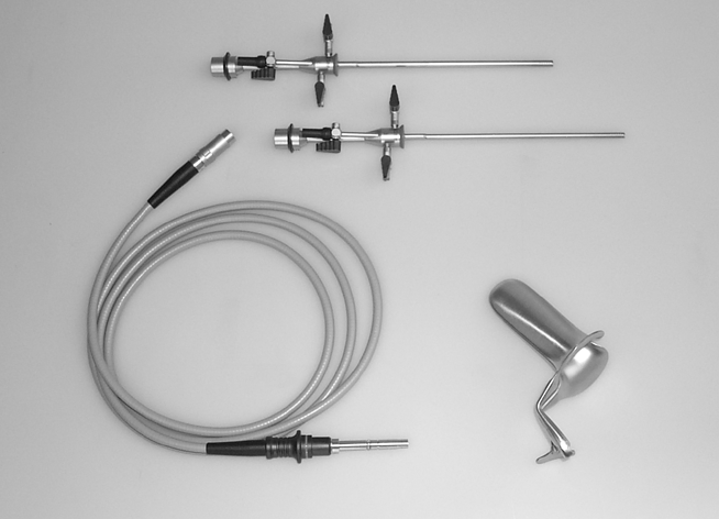 Instrumenten voor een hysteroscopie